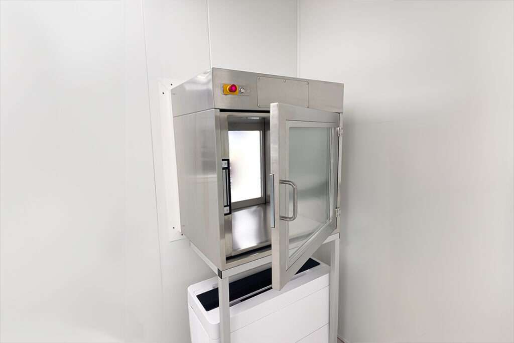 LINE® Reinraumeinrichtung Materialdurchreiche Edelstahl